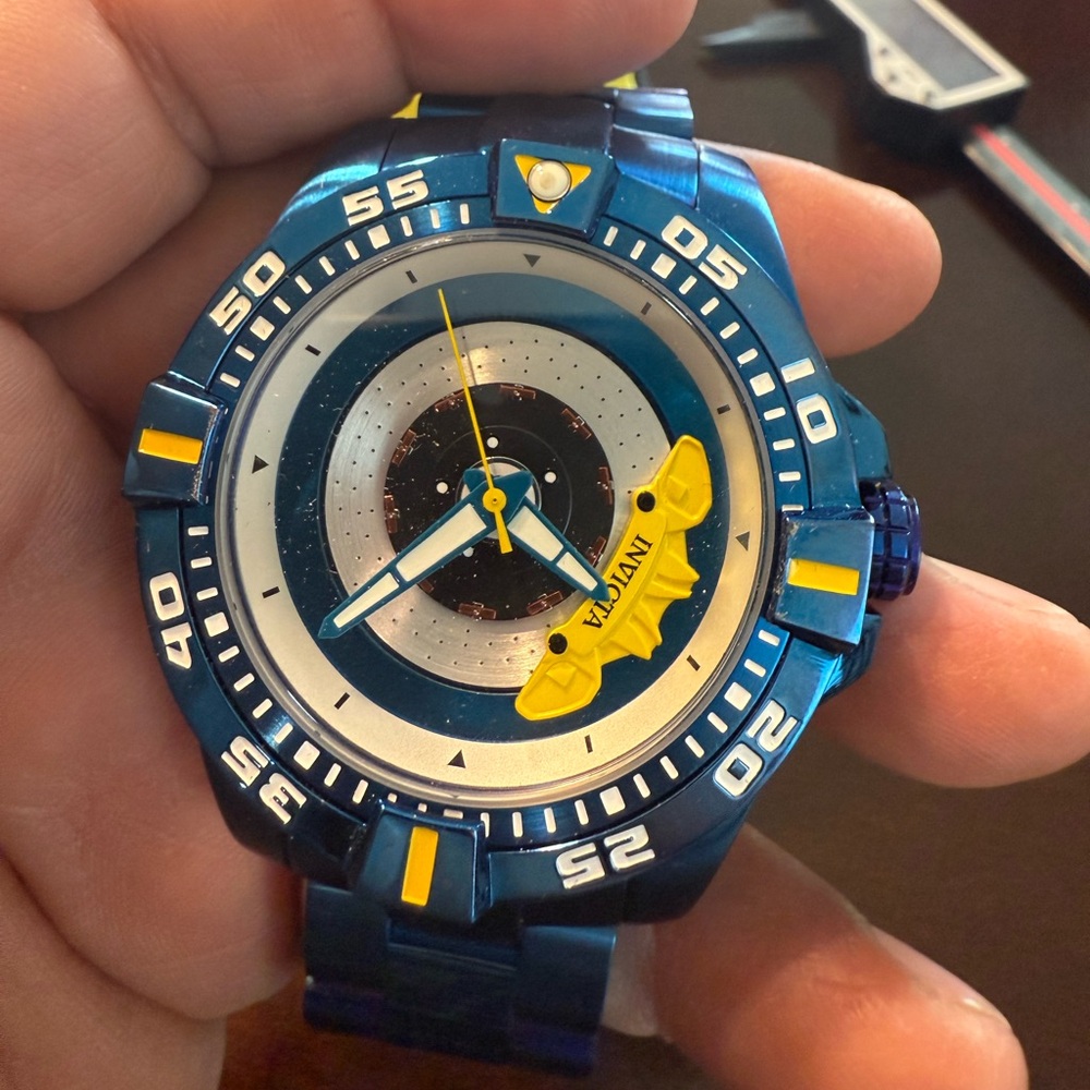 Invicta Japanese Automatic Men’s Watch Very Rare Auto Caliper Dial